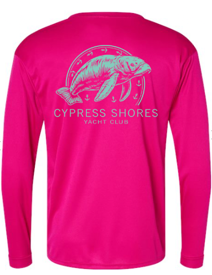 Long Sleeve Performance Shirt w/ Logo